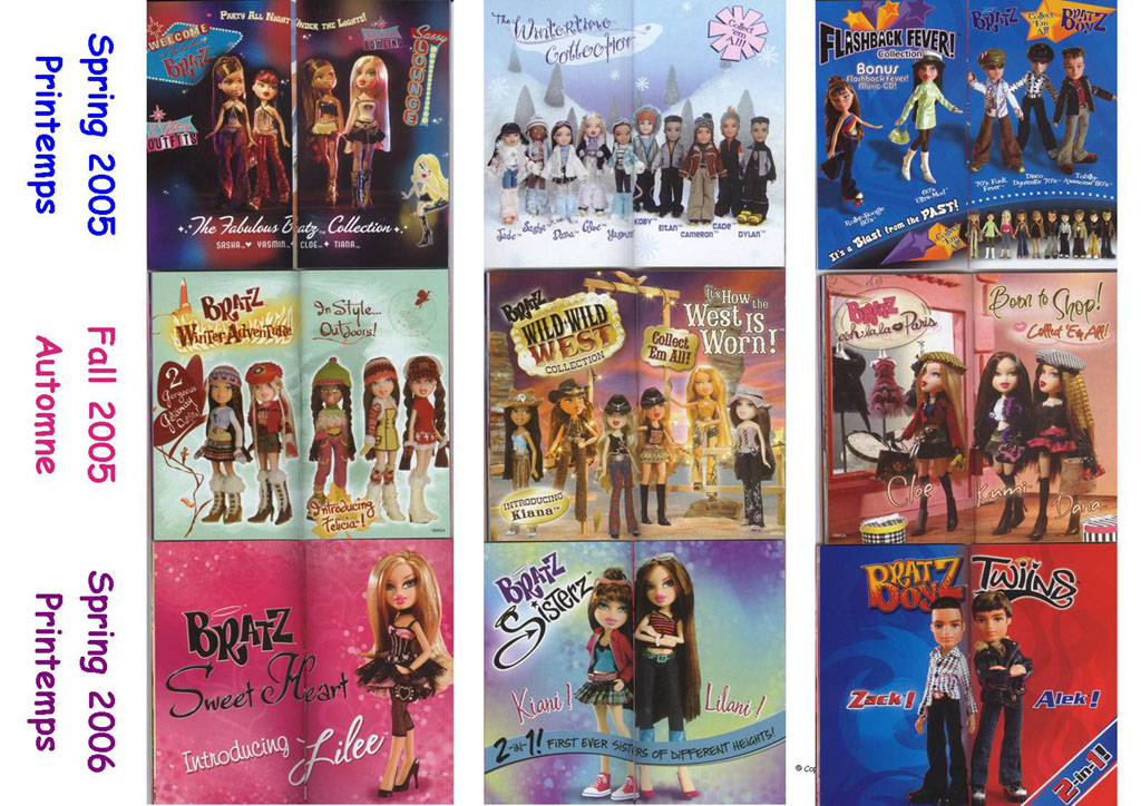 Bratz Catalogues